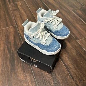 Nike Jordan 4 Retro Tex Boys Toddler size 8c: New
